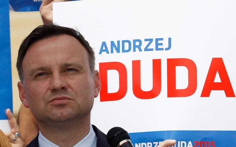Andrzej Duda. Press Conference. 15.05.2015