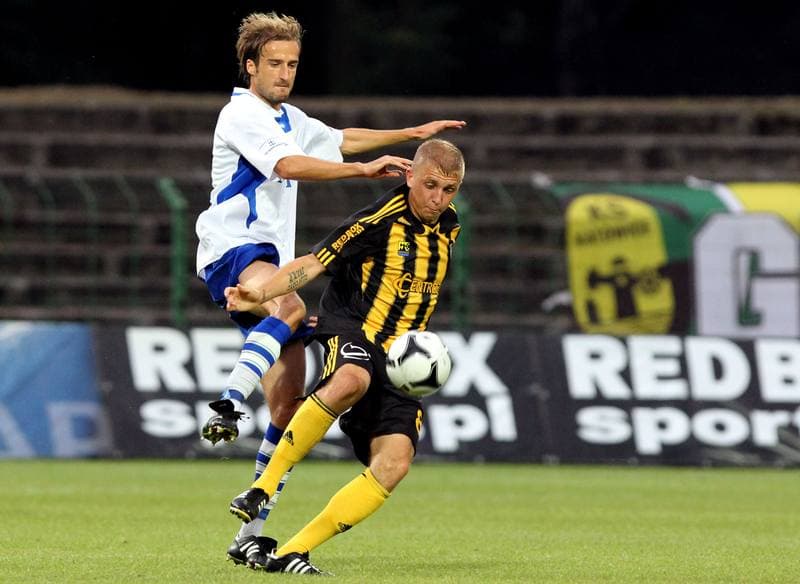 Football. I liga. GKS Katowice - Flota Swinoujscie. 14.11.2010