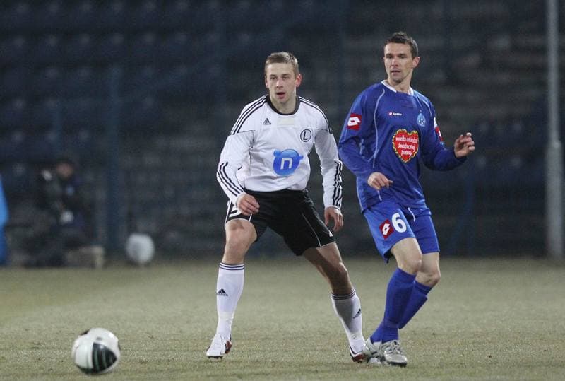 Football. Puchar Polski. Ruch Chorzow - Legia Warsaw. 01.03.2011