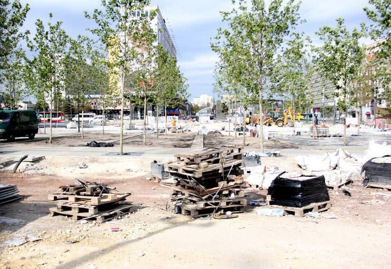 Market Reconstruction. Katowice. 14.09.2015