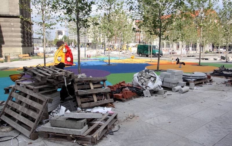 Market Reconstruction. Katowice. 14.09.2015