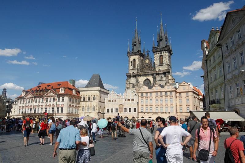 Architecture. Prague. 13.08.2018