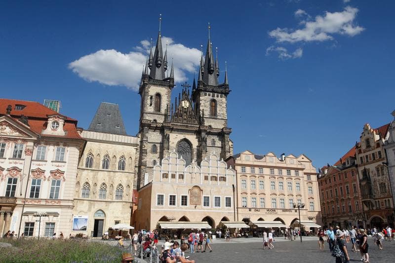 Architecture. Prague. 13.08.2018