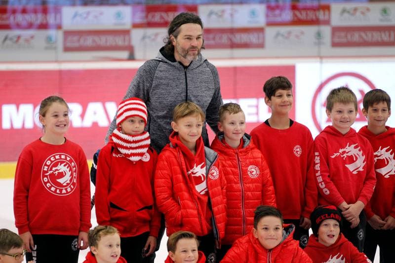 Ice Hockey. Ocelari Trinec. Training. 21.10.2018