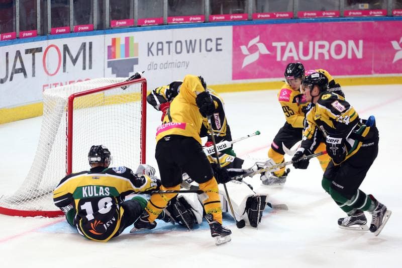 Ice Hockey. Tauron Hokej Liga. Tauron KH GKS Katowice - JKH GKS Jastrzebie. 03.10.2017