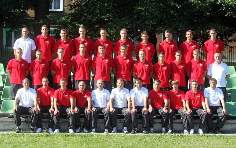 Football. GKS Tychy. Training. 23.07.2012