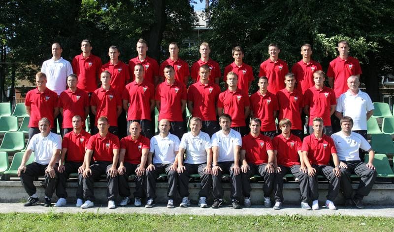 Football. GKS Tychy. Training. 23.07.2012