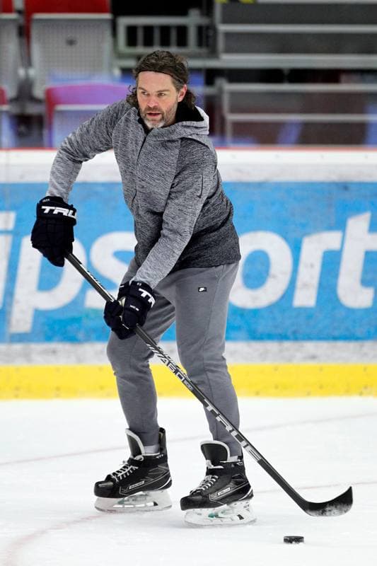 Ice Hockey. Ocelari Trinec. Training. 21.10.2018