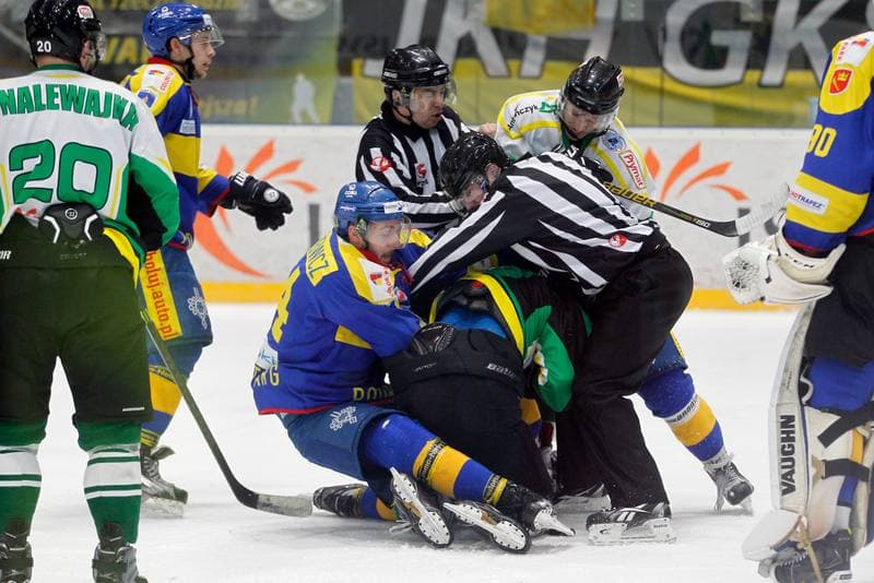 Ice Hockey. Polska Hokej Liga. JKH GKS Jastrzebie - TatrySki Podhale Nowy Targ. 06.03.2018