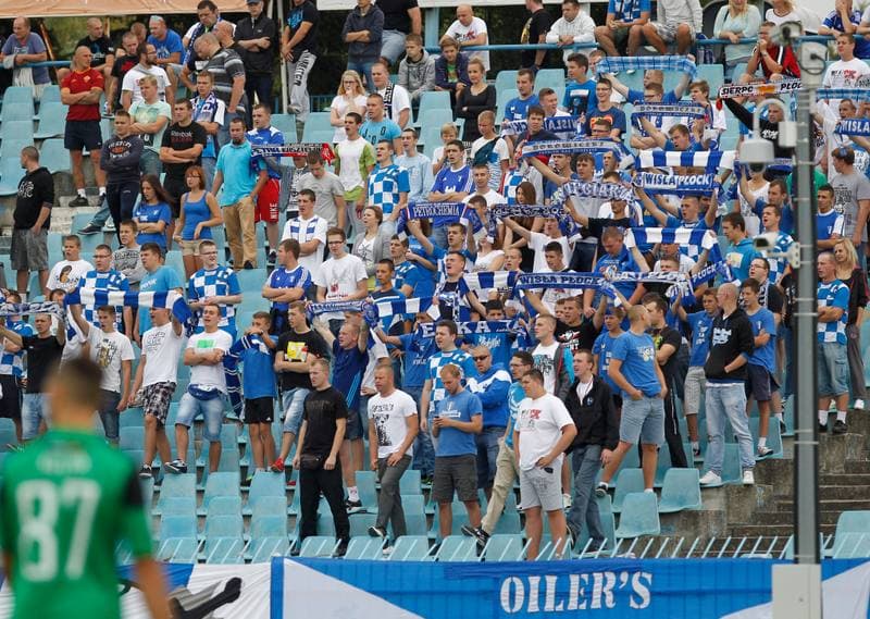 Football. I Liga. Wisla Plock - GKS Katowice. 29.08.2014