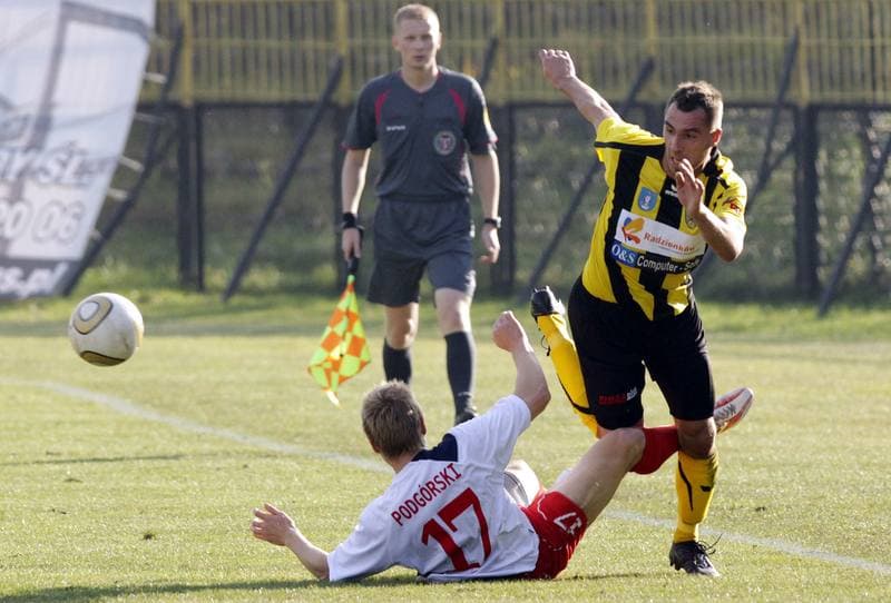 Football. I liga. Ruch Radzionkow - Piast Gliwice. 30.10.2010