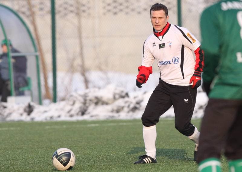 Football. Sparing. Gornik Zabrze - Janina Libiaz. 28.01.2011