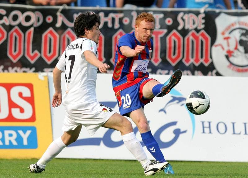 Football. Ekstraklasa. Polonia Bytom - Jagiellonia Bialystok. 30.04.2011