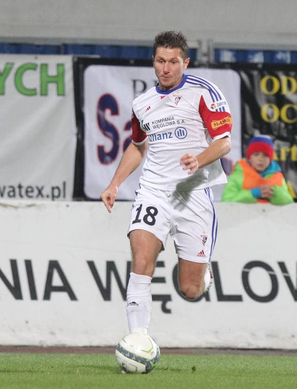 Football. PKO BP Ekstraklasa. Gornik Zabrze - Slask Wroclaw. 18.09.2015