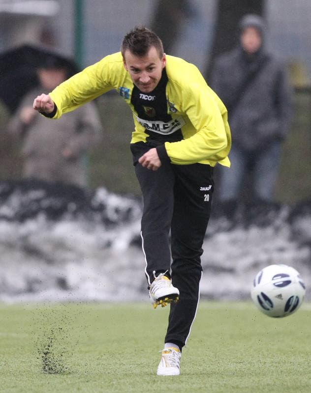 Football. Friendly Match. Zaglebie Sosnowiec - Ruch Radzionkow. 15.01.2011