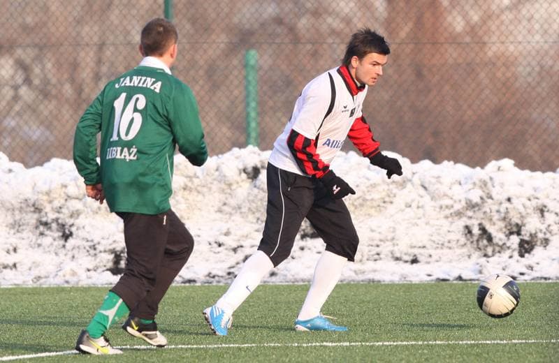 Football. Sparing. Gornik Zabrze - Janina Libiaz. 28.01.2011