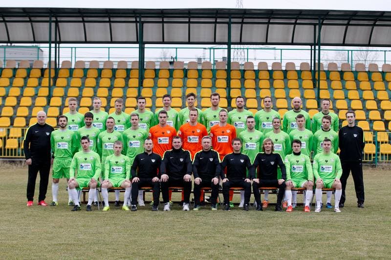 Football. Rozwoj Katowice. Training. 17.02.2016