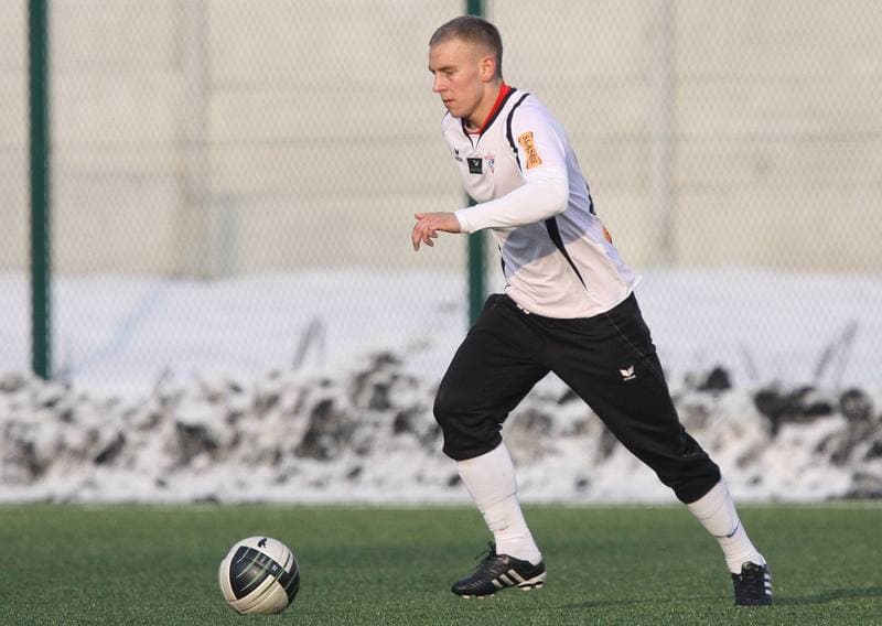 Football. Sparing. Gornik Zabrze - Janina Libiaz. 28.01.2011