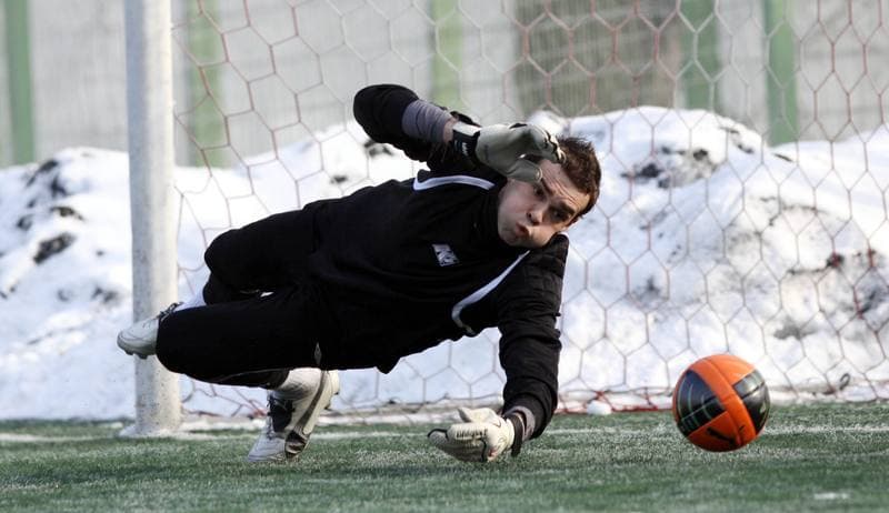 Football. Sparing. Ruch Chorzow - Piast Gliwice. 29.01.2011