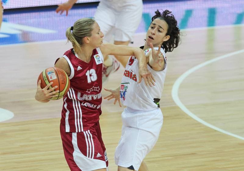 Basketball. Eurobasket Women 2011. Spain - Latvia. 24.06.2011