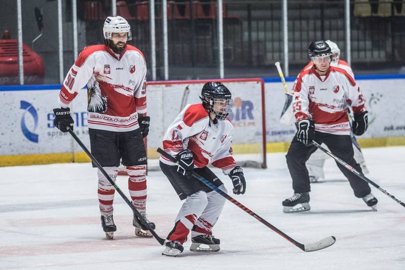 Ice Hockey. Charity Match. Hokejowa Reprezentacja Artystow Polskich - Mala Orkiestra Wielkiej Pomocy. 13.11.2021