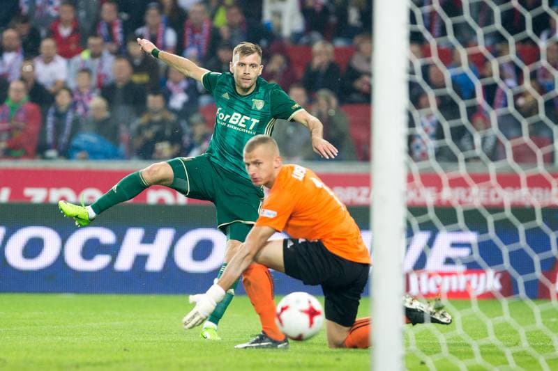 Football. Lotto Ekstraklasa. Gornik Zabrze - Slask Wroclaw. 16.09.2017