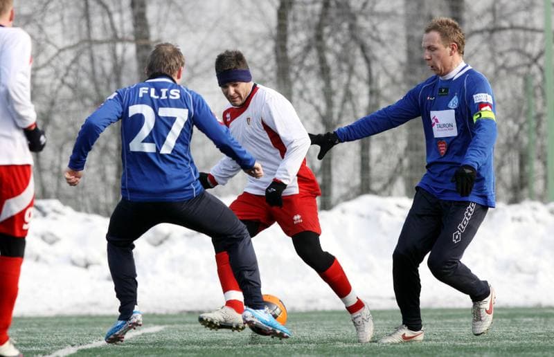 Football. Sparing. Ruch Chorzow - Piast Gliwice. 29.01.2011