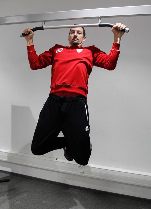 Football. Poland national team. Training. 17.01.2014
