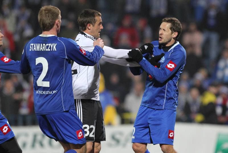 Football. Puchar Polski. Ruch Chorzow - Legia Warsaw. 01.03.2011