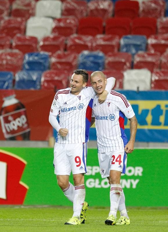 Football. PKO BP Ekstraklasa. Gornik Zabrze - Slask Wroclaw. 18.09.2015