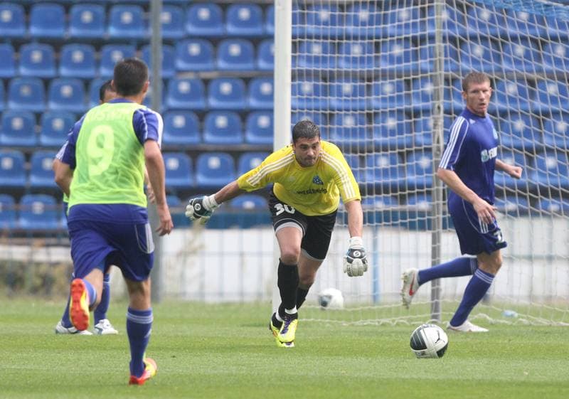 Football. Ruch Chorzow. Internal Game. 03.07.2012