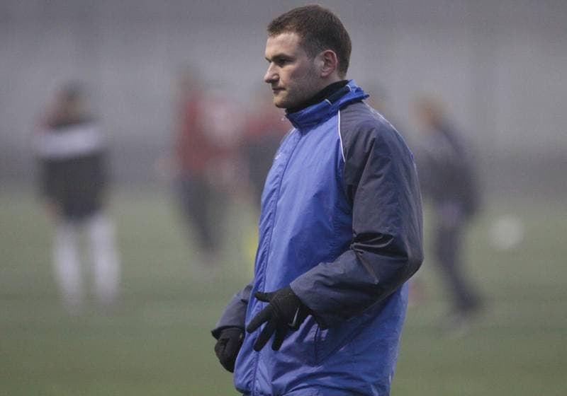 Football. Sparing. Gornik II Zabrze - Gwarek Ornontowice. 18.02.2011