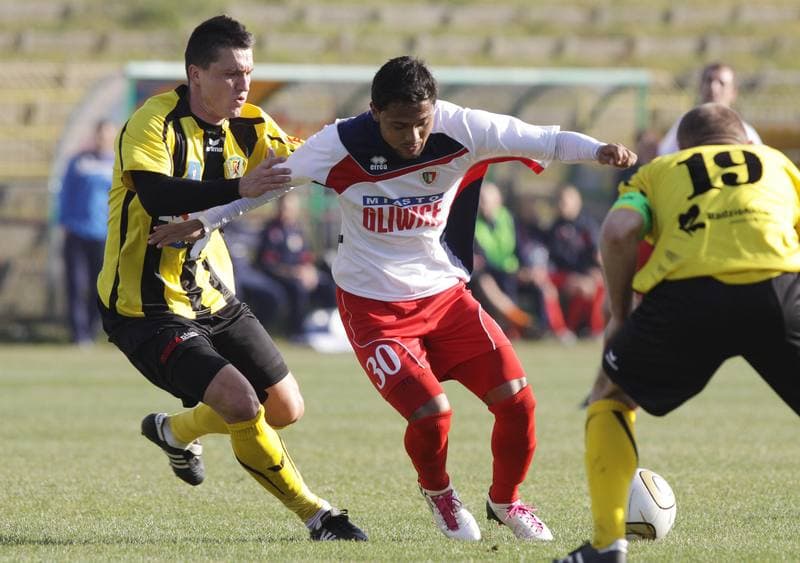 Football. I liga. Ruch Radzionkow - Piast Gliwice. 30.10.2010