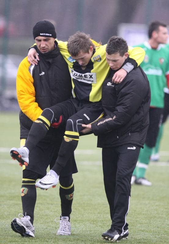 Football. Friendly Match. Zaglebie Sosnowiec - Ruch Radzionkow. 15.01.2011