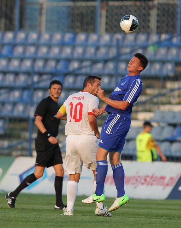 Football. Europa League. Ruch Chorzow - Viktoria Plzen. 02.08.2012