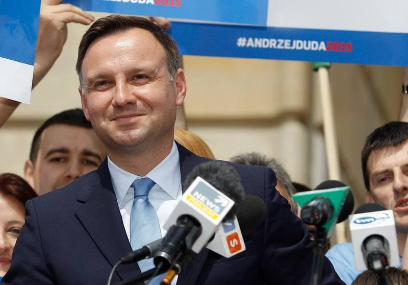 Andrzej Duda. Press Conference. 15.05.2015
