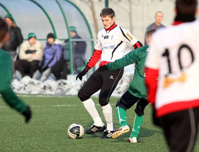 Football. Sparing. Gornik Zabrze - Janina Libiaz. 28.01.2011