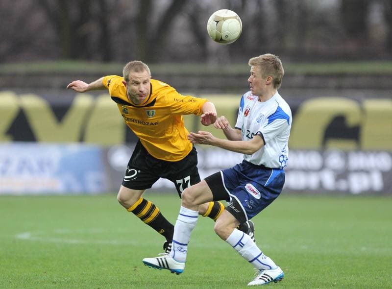 Football. I Liga. GKS Katowice - MKS Kluczbork. 10.04.2011