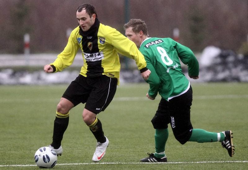 Football. Friendly Match. Zaglebie Sosnowiec - Ruch Radzionkow. 15.01.2011