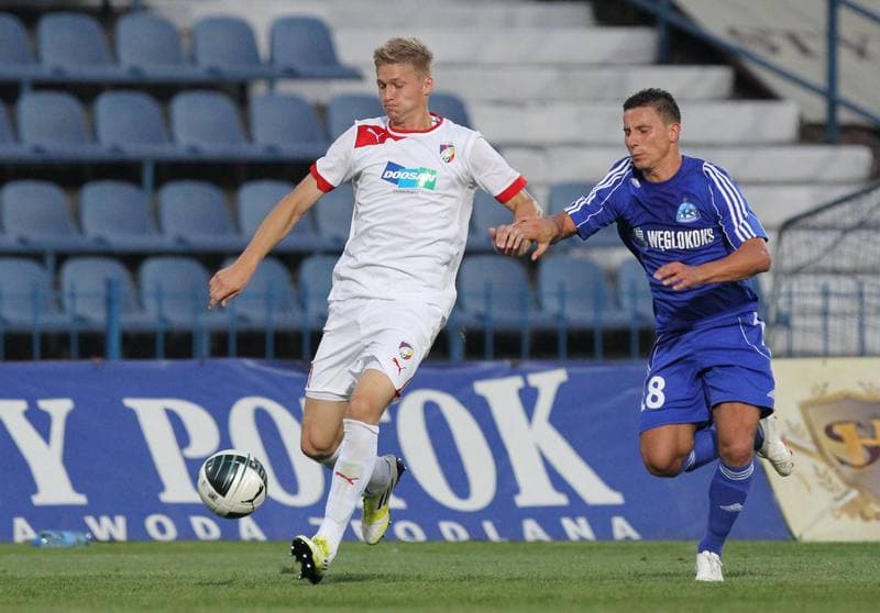 Football. Europa League. Ruch Chorzow - Viktoria Plzen. 02.08.2012