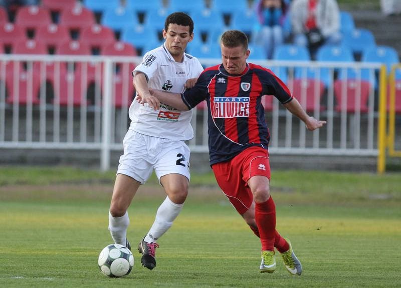 Football. I liga. Piast Gliwice - GKS Bogdanka Leczna. 06.05.2011