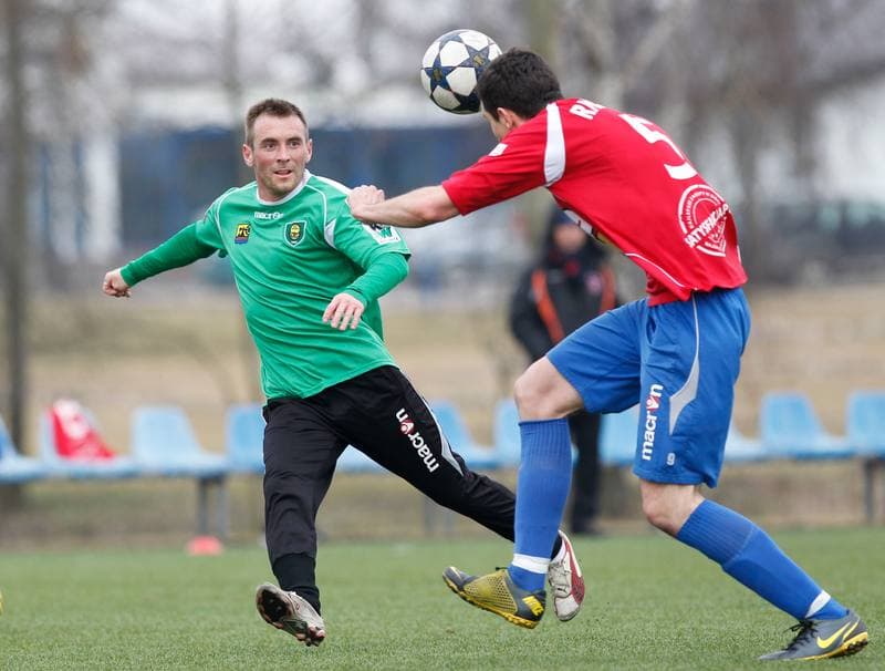 Football. Friendly Match. GKS Katowice - Rakow Czestochowa. 22.02.2014