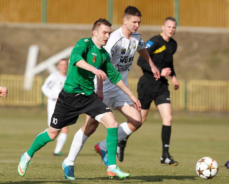 Football. II Liga. Rozwoj Katowice - Stal Stalowa Wola. 07.03.2015