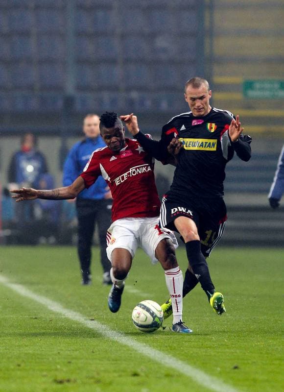 Football. T-Mobile Ekstraklasa. Wisla Krakow - Korona Kielce. 22.11.2013