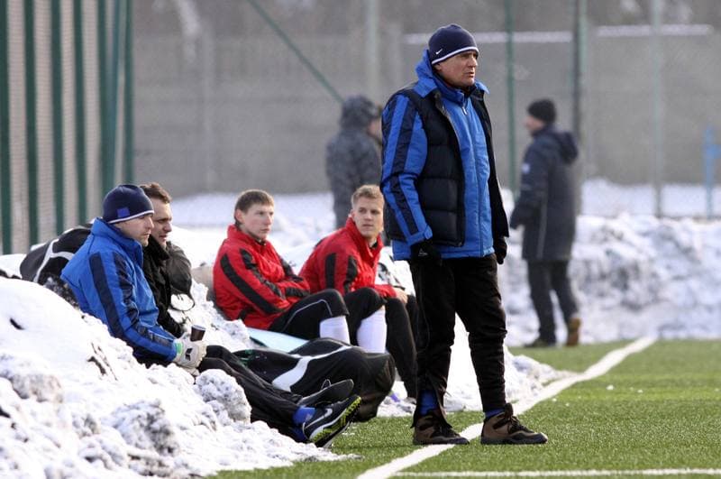 Football. Sparing. Gornik Zabrze - Janina Libiaz. 28.01.2011