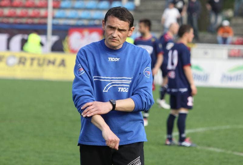 Football. I liga. Odra Wodzislaw - Kolejarz Stroze. 23.04.2011