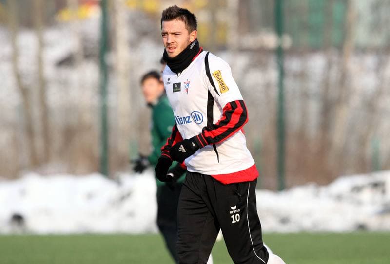 Football. Sparing. Gornik Zabrze - Janina Libiaz. 28.01.2011
