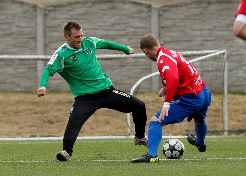 Football. Friendly Match. GKS Katowice - Rakow Czestochowa. 22.02.2014