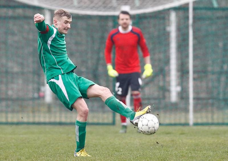Football. III Liga. Grunwald Ruda Slaska - Odra Opole. 26.03.2016