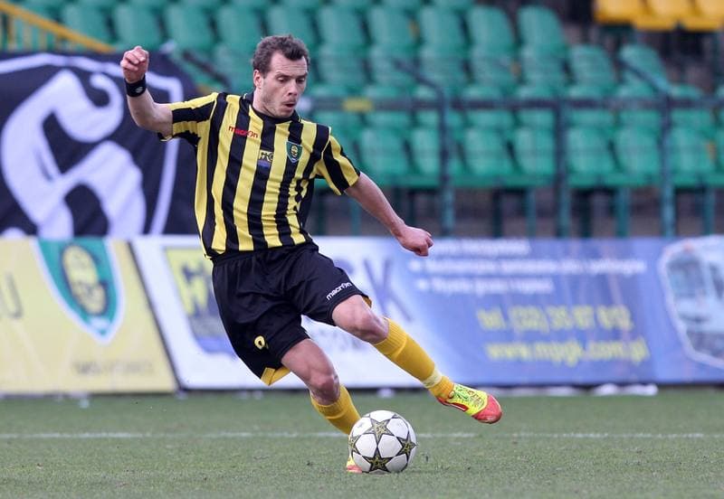 Football. I liga. GKS Katowice - Zawisza Bydgoszcz. 14.04.2013